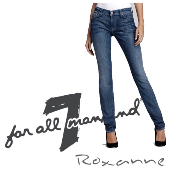 7 For All Mankind Denim - 7 for all Mankind FAM Roxanne Denim Skinny Jeans
